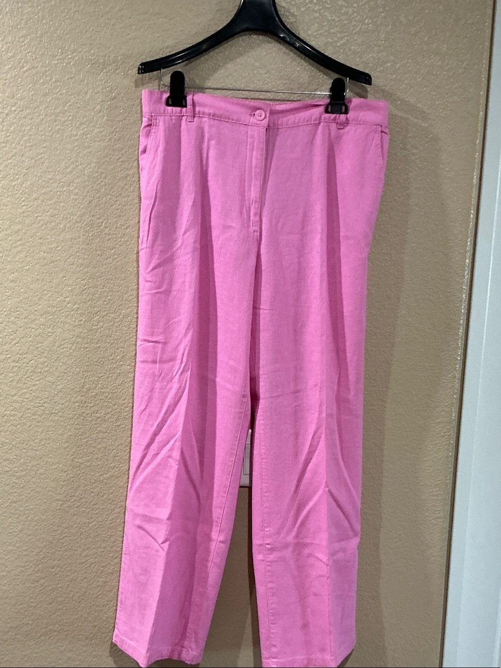 H&M Pink Straight Leg Pants
